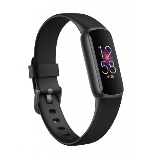 Fitbit Luxe AMOLED Braccialetto per rilevamento di attività Nero, Grafite