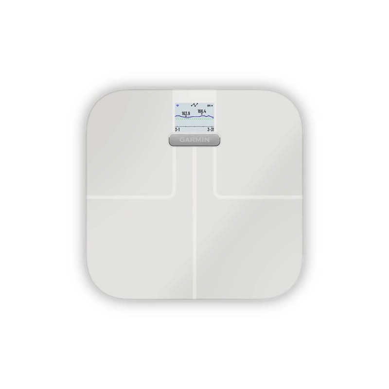 Garmin Index S2 Rectangle White Electronic personal scale