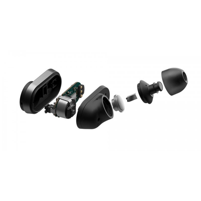 Philips T1BK 00 cuffia e auricolare Cuffie True Wireless Stereo (TWS) In-ear Musica e Chiamate USB tipo-C Bluetooth Nero
