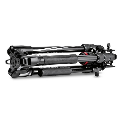 Manfrotto MVKBFRT-LIVE tripode Digitales cámaras de película 3 pata(s) Negro, Rojo, Plata