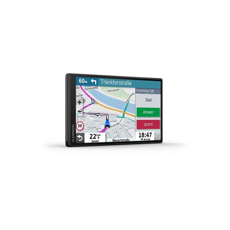 Garmin DriveSmart 55 EU MT-D navegador Fijo 14 cm (5.5") TFT Pantalla táctil 151 g Negro