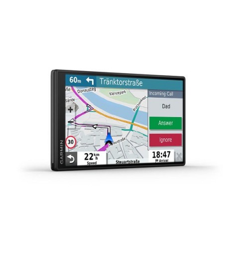 Garmin DriveSmart 55 EU MT-D navegador Fijo 14 cm (5.5") TFT Pantalla táctil 151 g Negro