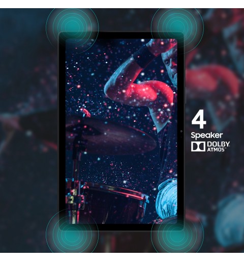 Samsung Galaxy Tab A7 Tablet, Display 10.4" TFT, 32GB Espandibili fino a 1TB, RAM 3GB, Batteria 7.040 mAh, LTE, Android 10,
