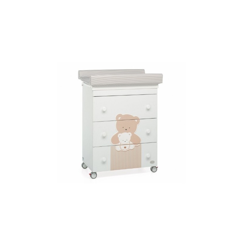 Foppapedretti Sweetfamily changing table Wood White