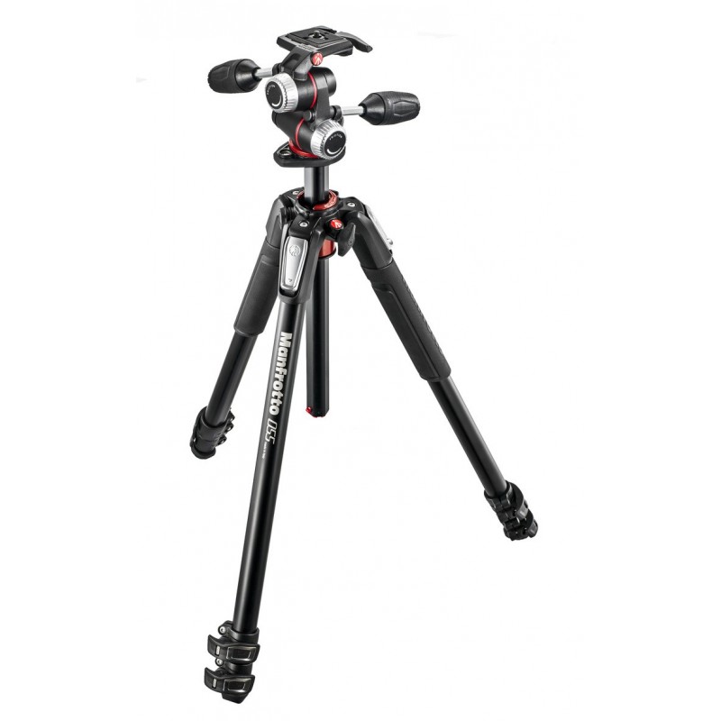 Manfrotto MK055XPRO3-3W tripode Digitales cámaras de película 3 pata(s) Negro