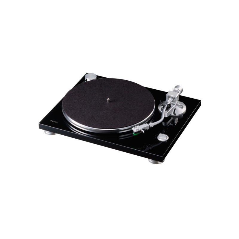 TEAC TN-3B Audio-Plattenspieler mit Riemenantrieb Schwarz