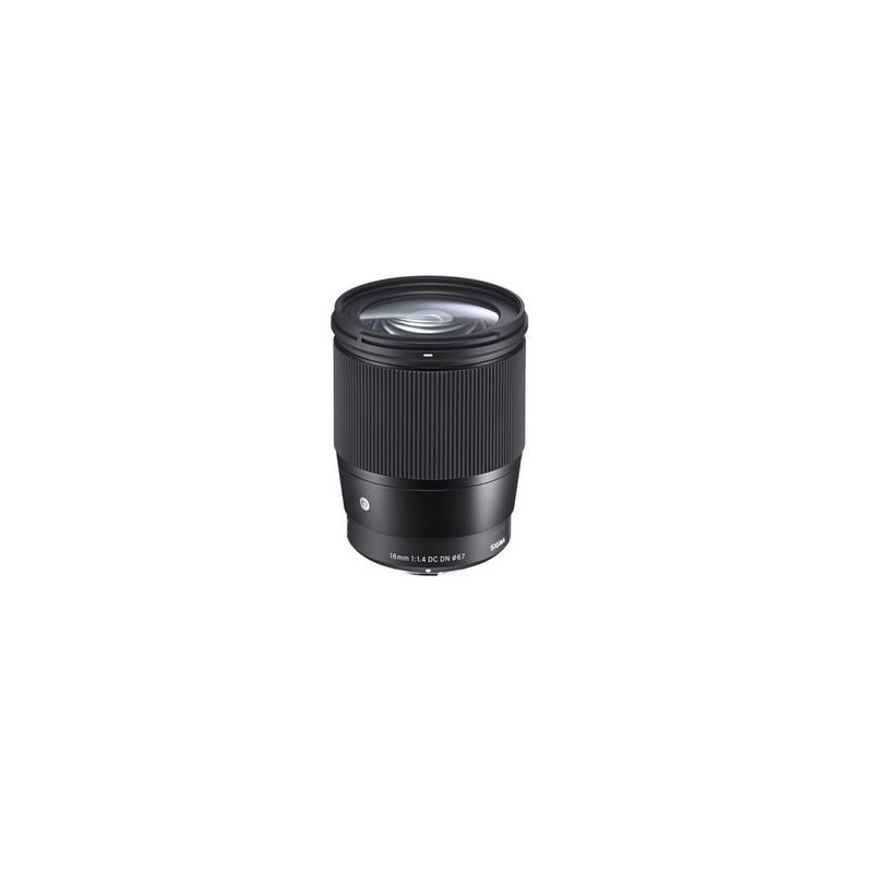 Sigma 16mm f 1.4 DC DN C SO MILC Objetivo ancho Negro