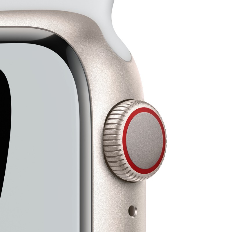 Apple Watch Nike Series 7 41 mm OLED 4G Beige GPS (satellite)