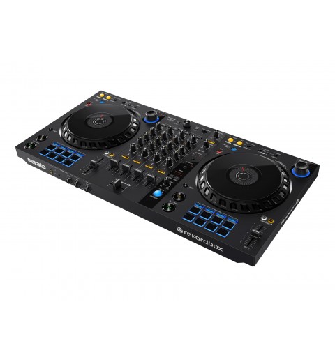 Pioneer DDJ-FLX6 contrôleur DJ Enregistreur de cassettes à bande magnétique 4 canaux Noir