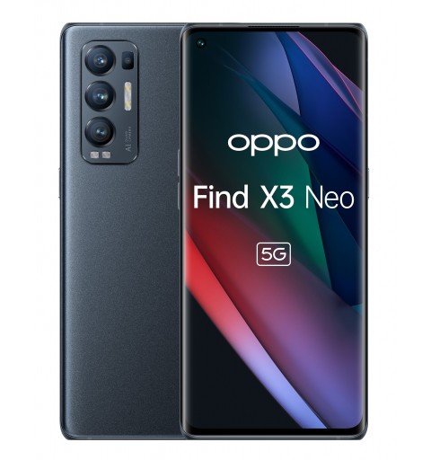 OPPO Find X3 Neo 16,6 cm (6.55") Double SIM ColorOS 11.1 5G USB Type-C 12 Go 256 Go 4500 mAh Noir