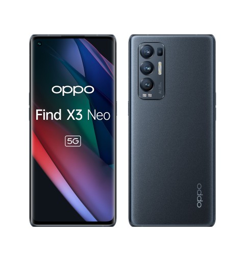 OPPO Find X3 Neo 16,6 cm (6.55") Double SIM ColorOS 11.1 5G USB Type-C 12 Go 256 Go 4500 mAh Noir