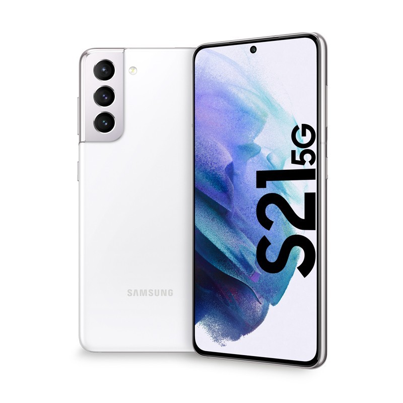 Samsung Galaxy S21 5G SM-G991B 15.8 cm (6.2") Dual SIM Android 11 USB Type-C 8 GB 128 GB 4000 mAh White