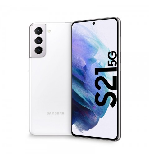 Samsung Galaxy S21 5G SM-G991B 15.8 cm (6.2") Dual SIM Android 11 USB Type-C 8 GB 128 GB 4000 mAh White