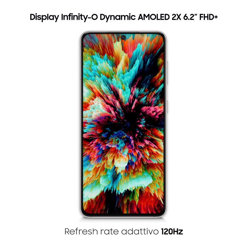 Samsung Galaxy S21 5G SM-G991B 15.8 cm (6.2") Dual SIM Android 11 USB Type-C 8 GB 128 GB 4000 mAh White