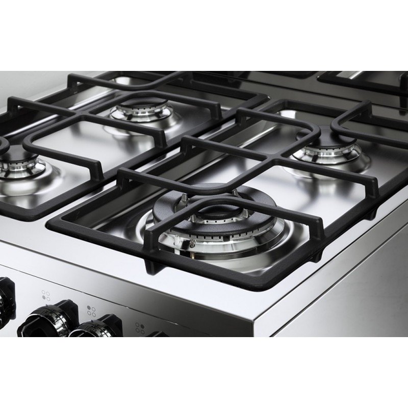 De’Longhi GEMMA 66 M2 ED cocina Cocina independiente Encimera de gas Acero inoxidable A