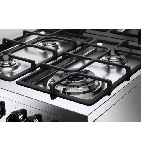 De’Longhi GEMMA 66 M2 ED cocina Cocina independiente Encimera de gas Acero inoxidable A