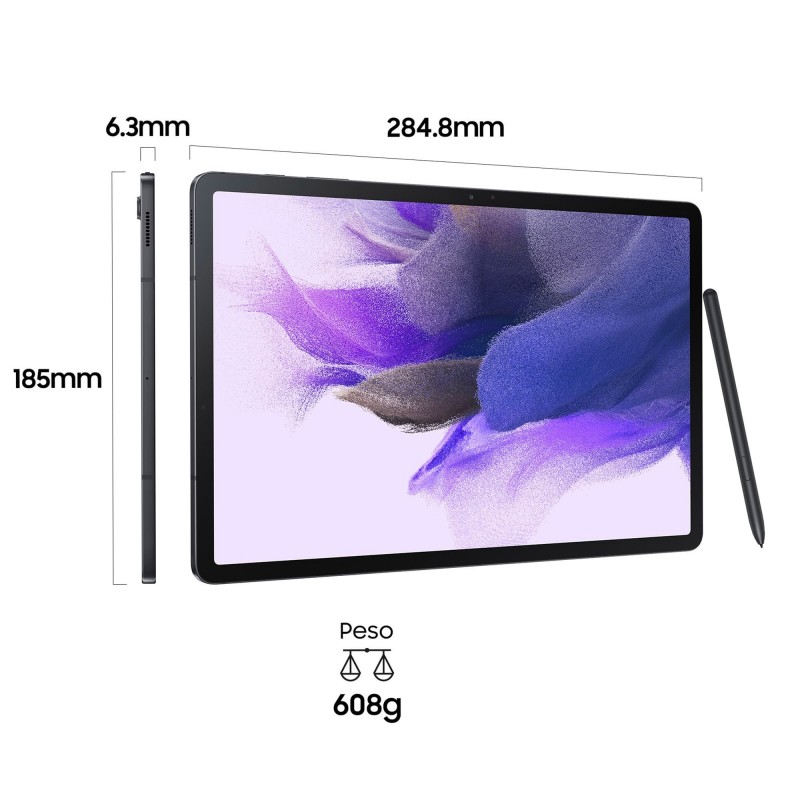 Samsung Galaxy Tab S7 FE SM-T736B 5G LTE-TDD & LTE-FDD 64 GB 31.5 cm (12.4") Qualcomm Snapdragon 4 GB Wi-Fi 5 (802.11ac)