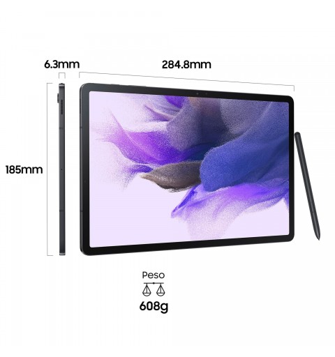 Samsung Galaxy Tab S7 FE SM-T736B 5G LTE-TDD & LTE-FDD 64 GB 31.5 cm (12.4") Qualcomm Snapdragon 4 GB Wi-Fi 5 (802.11ac)