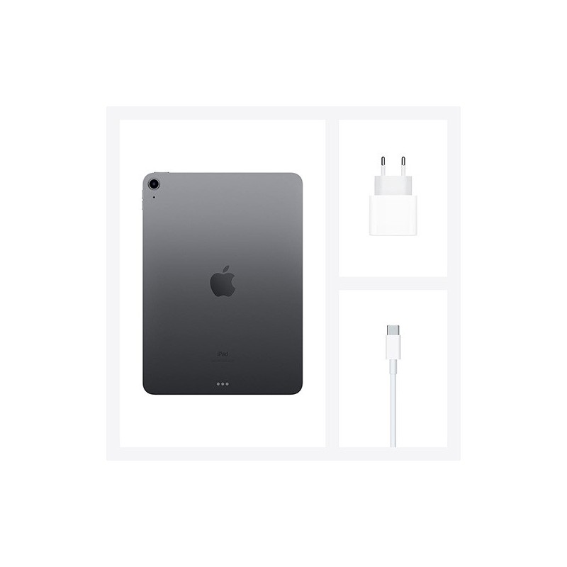 TIM Apple iPad Air 4 4G LTE 64 GB 27,7 cm (10.9 Zoll) Wi-Fi 6 (802.11ax) iOS 14 Grau