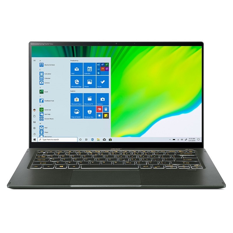 Acer Swift 5 SF514-55T-51PG Notebook 35.6 cm (14") Touchscreen Full HD Intel Core i5 8 GB LPDDR4x-SDRAM 512 GB SSD Wi-Fi 6