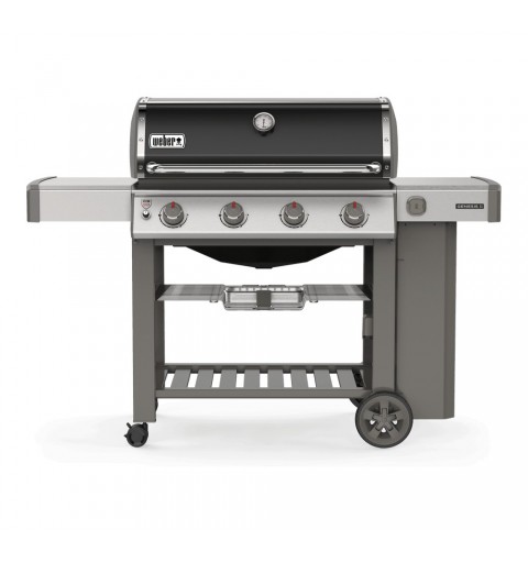 Weber Genesis II E-410 GBS Barbecue Carrello Gas Nero, Acciaio inossidabile 14070 W