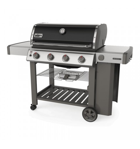 Weber Genesis II E-410 GBS Barbecue Carrello Gas Nero, Acciaio inossidabile 14070 W