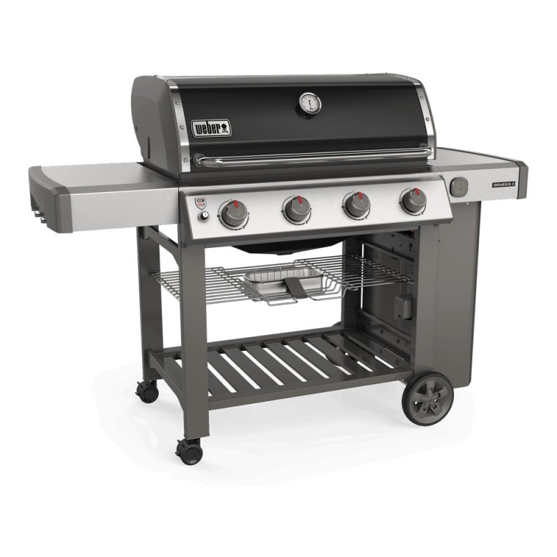 Weber Genesis II E-410 GBS Barbecue Carrello Gas Nero, Acciaio inossidabile 14070 W