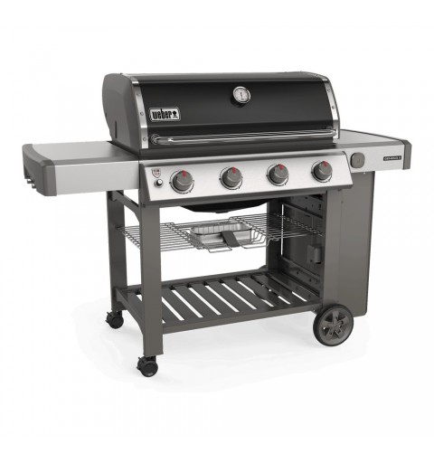 Weber Genesis II E-410 GBS Barbecue Carrello Gas Nero, Acciaio inossidabile 14070 W