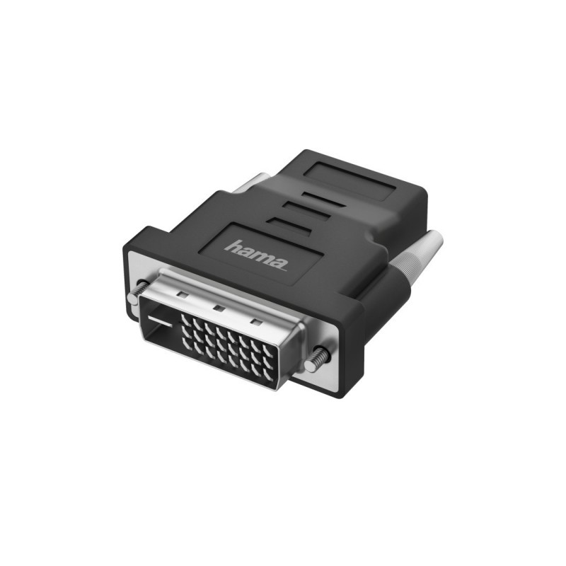 Hama 00200338 câble vidéo et adaptateur DVI-D HDMI Noir