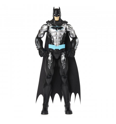 DC Comics BATMAN - FIGURINE BATMAN TECH 30 CM - - Figurine Batman Articulée De 30 cm Avec Armure Tech - 6060346 - Jouet Enfant