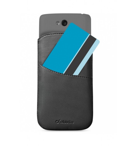 Cellularline SLIDEPULL4XK mobile phone case 16 cm (6.3") Slider case Black