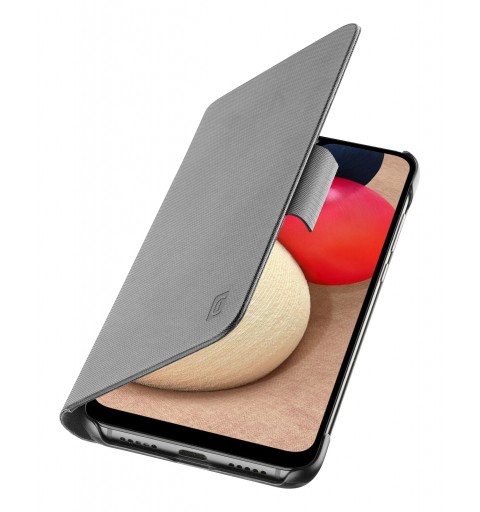 Cellularline Book - Galaxy A02s La protezione essenziale con chiusura di sicurezza magnetica Nero