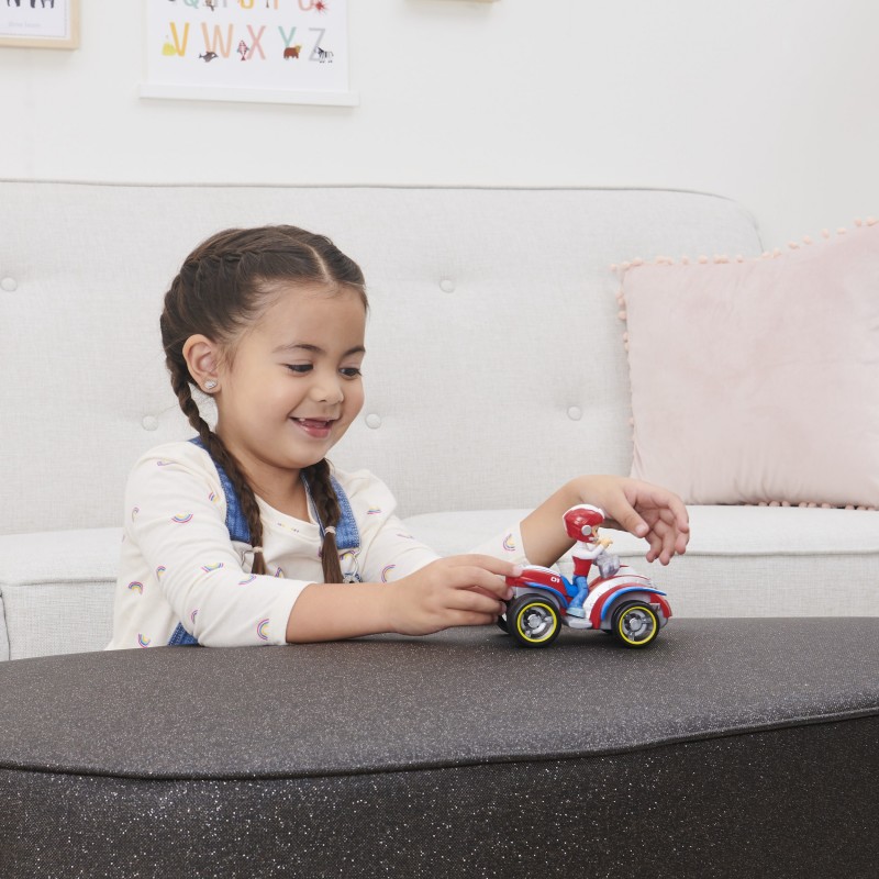PAW Patrol , Ryder’s Rescue ATV Vehicle with Collectible Figure, for Kids Aged 3 and up