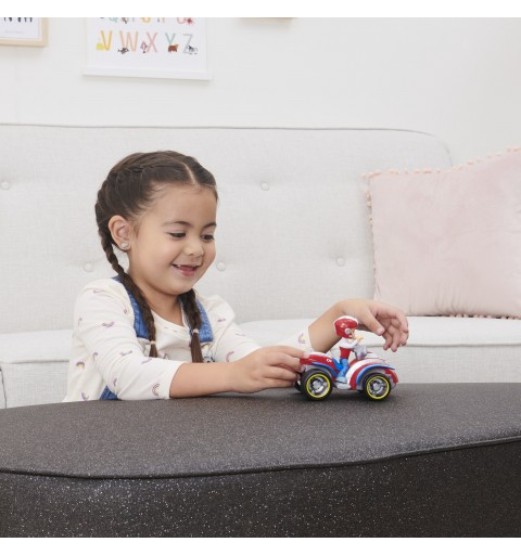 PAW Patrol LA PAT' PATROUILLE - VÉHICULE + FIGURINE RYDER - Véhicule de 15 cm Avec 1 Figurine À Collectionner Pat' Patrouille -
