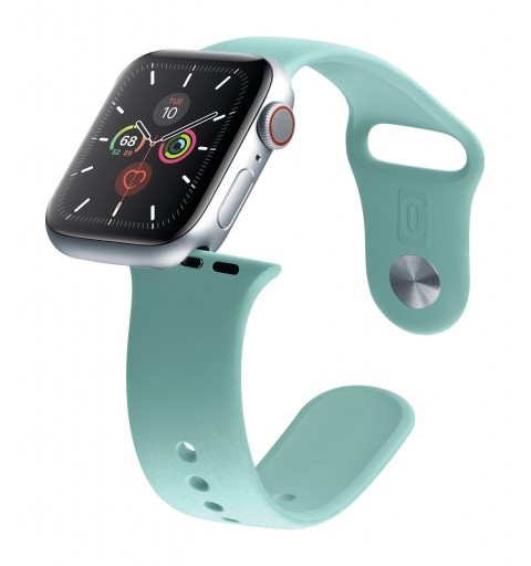 Cellularline Urban Band - Apple Watch 42 44 mm Cinturino in silicone per Apple Watch Verde