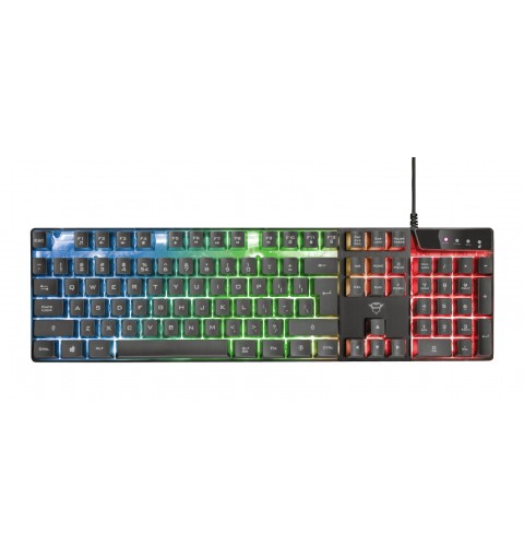 Trust GXT 838 teclado USB QWERTY Italiano Negro