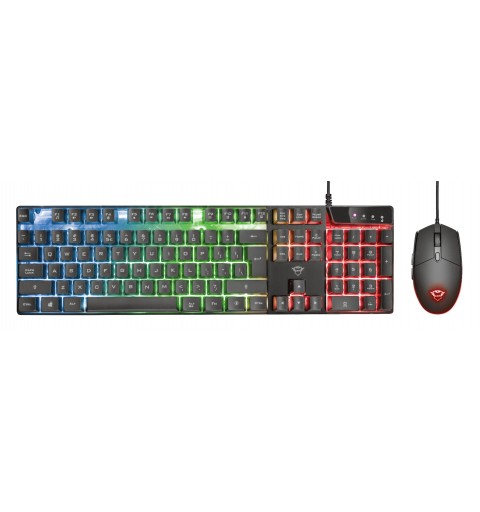 Trust GXT 838 teclado USB QWERTY Italiano Negro