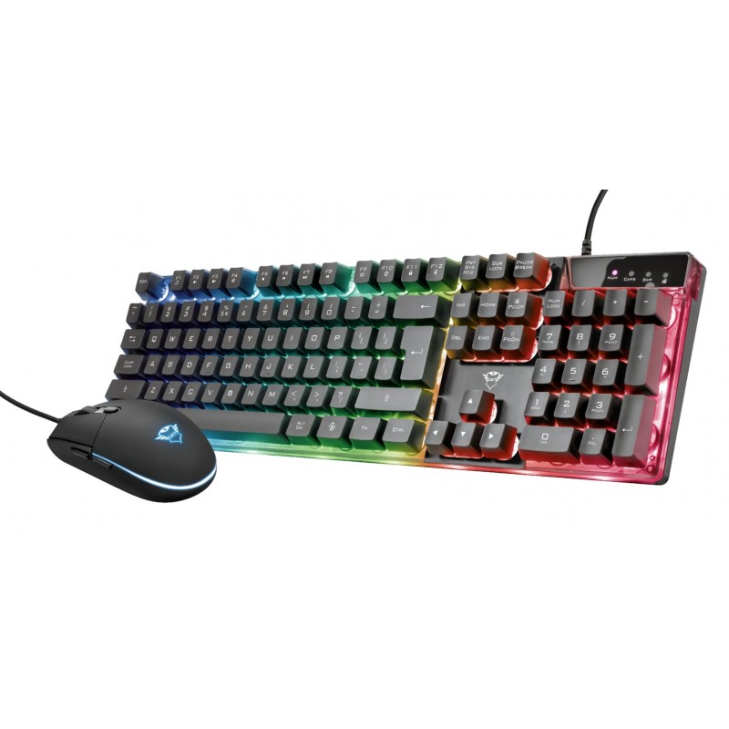 Trust GXT 838 teclado USB QWERTY Italiano Negro