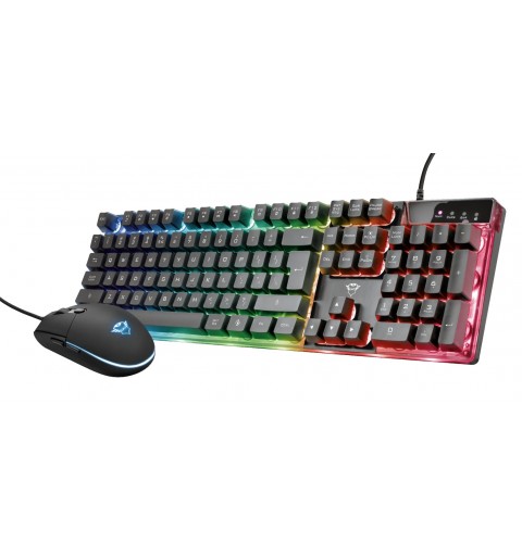 Trust GXT 838 teclado USB QWERTY Italiano Negro