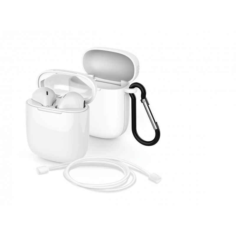 Meliconi MySound SAFE PODS 5.1 + White Cover Auricolare True Wireless Stereo (TWS) In-ear Musica e Chiamate Bluetooth Bianco