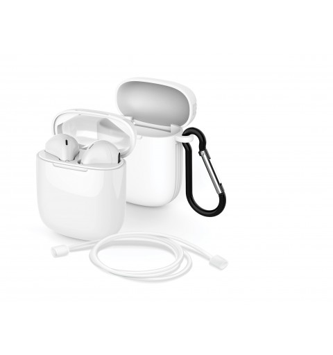 Meliconi MySound SAFE PODS 5.1 + White Cover Casque True Wireless Stereo (TWS) Ecouteurs Appels Musique Bluetooth Blanc