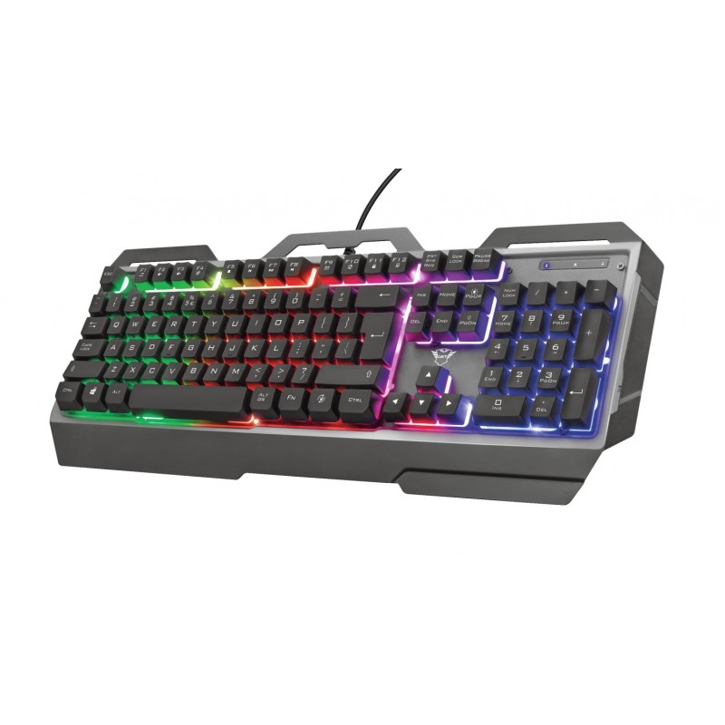 Trust GXT 856 Torac teclado USB QWERTY Italiano Negro