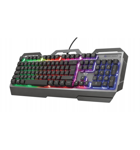 Trust GXT 856 Torac teclado USB QWERTY Italiano Negro