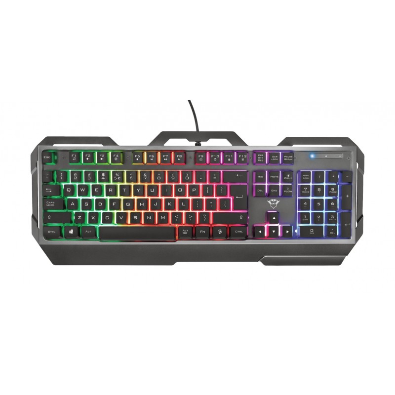 Trust GXT 856 Torac teclado USB QWERTY Italiano Negro