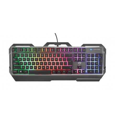 Trust GXT 856 Torac teclado USB QWERTY Italiano Negro