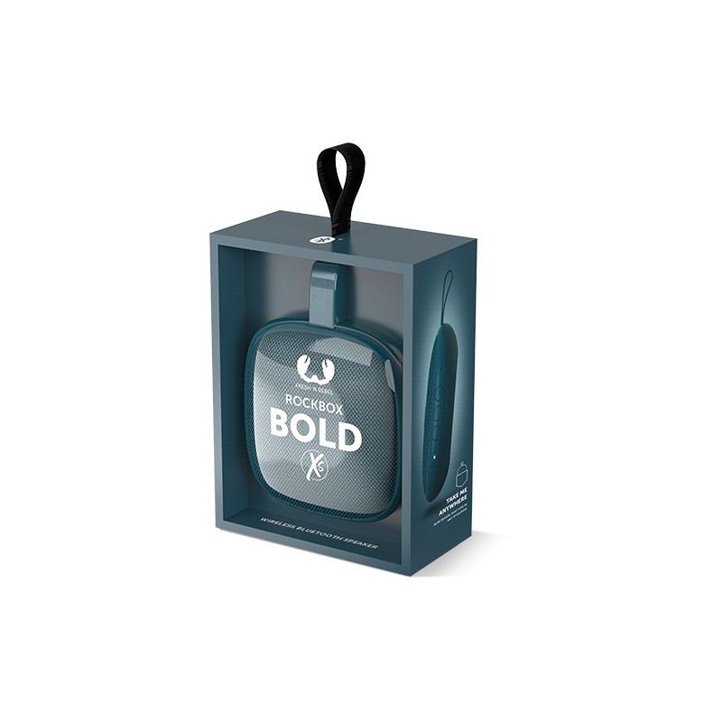 Fresh 'n Rebel Rockbox Bold XS Mono portable speaker Blue 5 W
