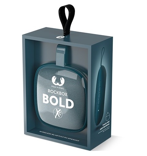 Fresh 'n Rebel Rockbox Bold XS Tragbarer Mono-Lautsprecher Blau 5 W