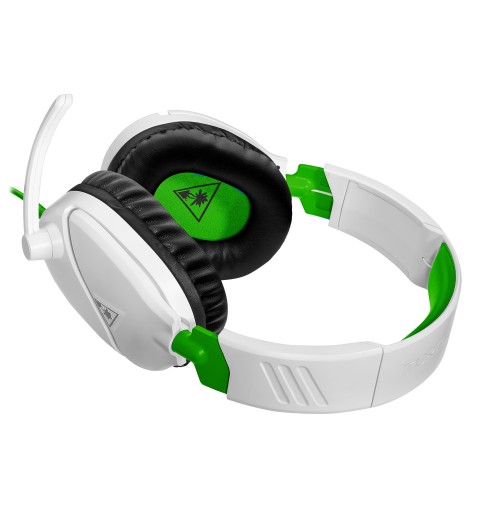 Turtle Beach Recon 70x White Gaming Headset for Xbox One, Xbox Series X, PS5, PS4, Switch, PC - White & Green