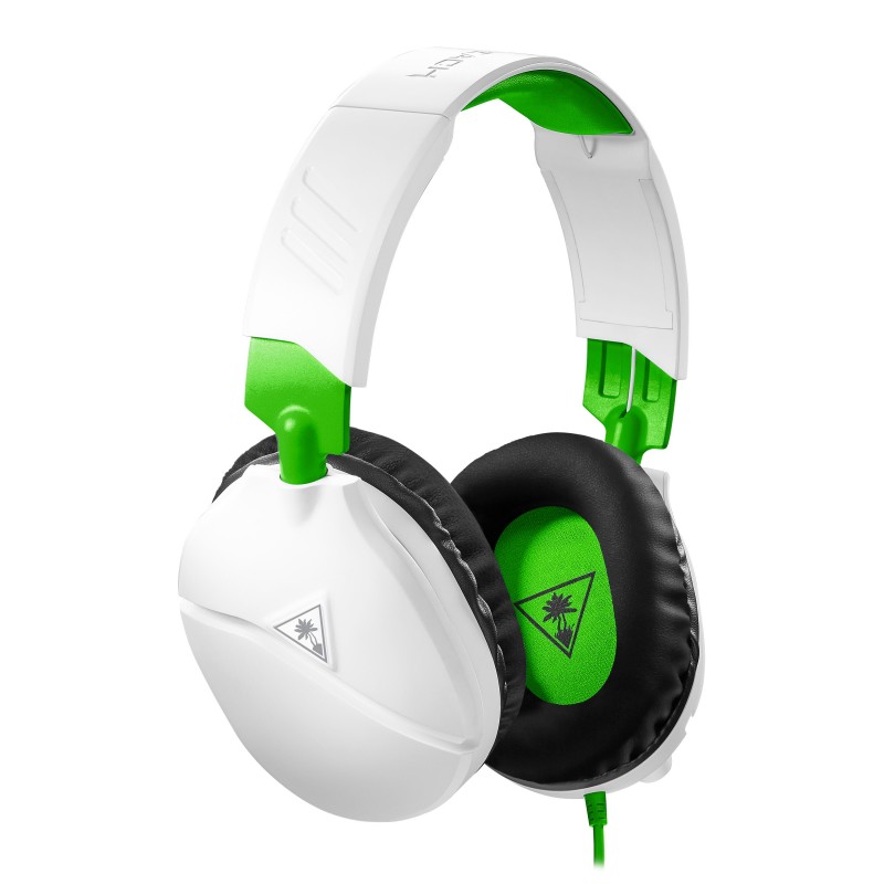 Turtle Beach Recon 70x White Gaming Headset for Xbox One, Xbox Series X, PS5, PS4, Switch, PC - White & Green