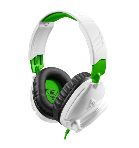 Turtle Beach Recon 70x White Gaming Headset for Xbox One, Xbox Series X, PS5, PS4, Switch, PC - White & Green
